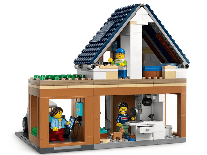 LEGO® City Családi ház és elektromos autó (60398)