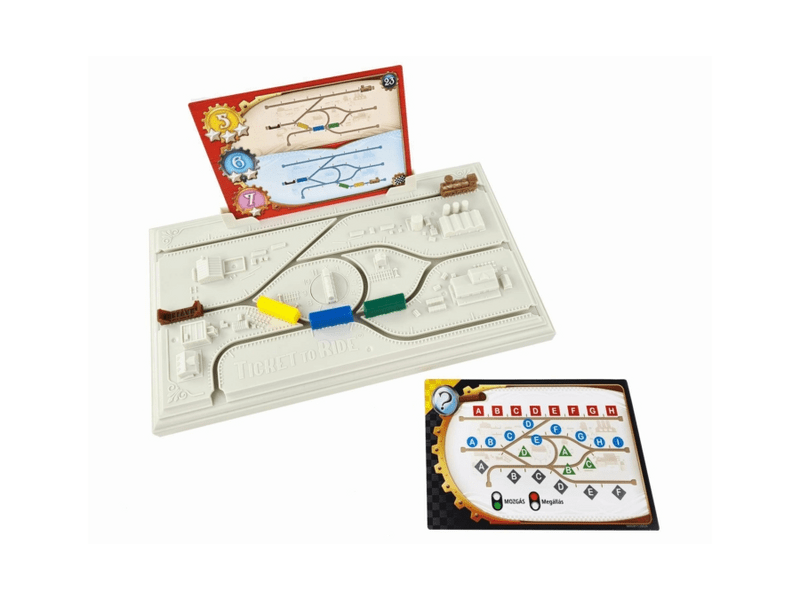 LogiQuest: Ticket to Ride társasjáték (ASM 34653)