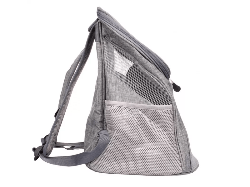 Petbag32 Grey kisállhord háti 32x30x25cm