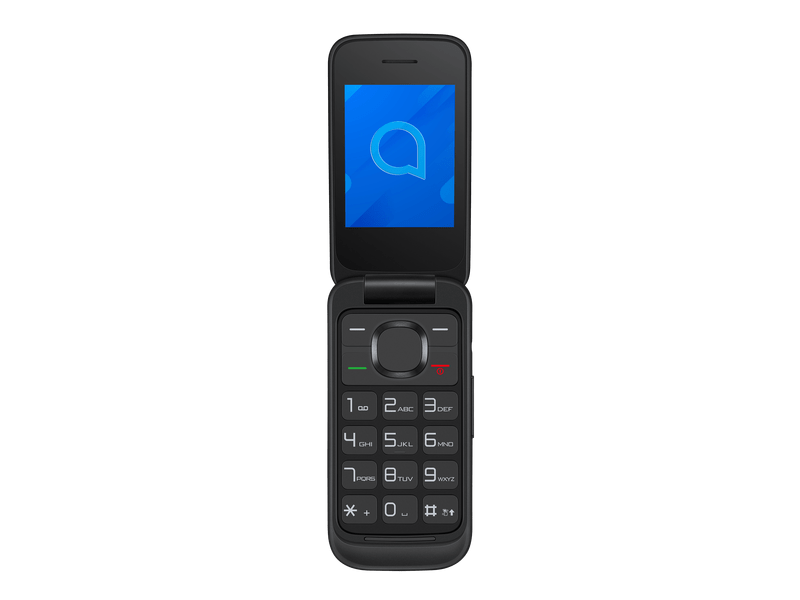 Alcatel 2057 Mobiltelefon, fekete + Telekom SIM