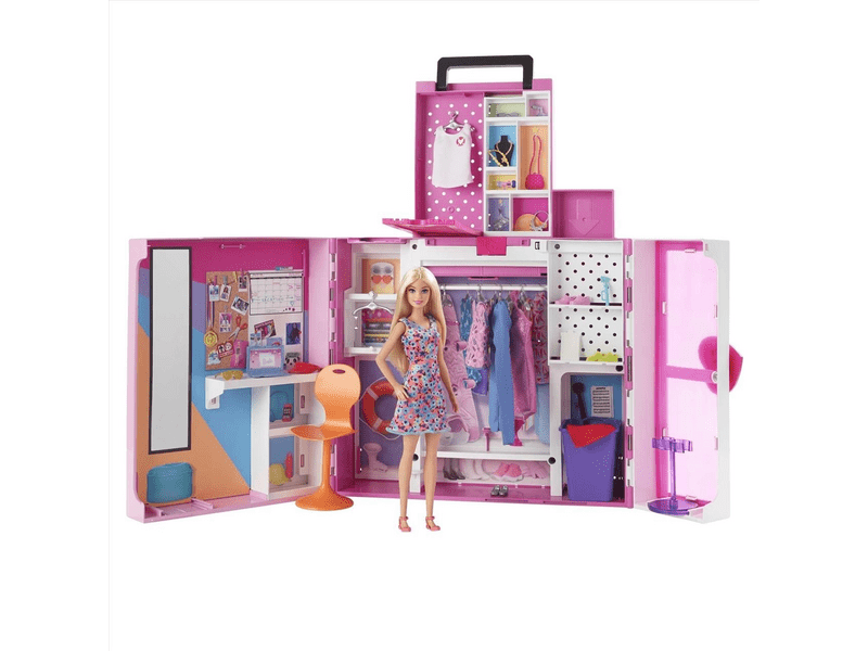 Barbie álom öltözőszoba babával (HGX57)