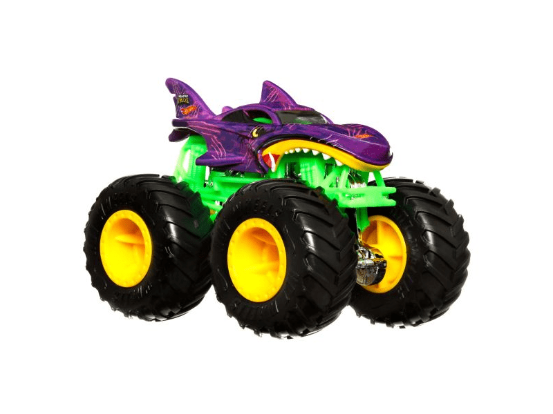 Hot Wheels: Monster Trucks Color Shifters színváltós kisautó - Shark Wreak