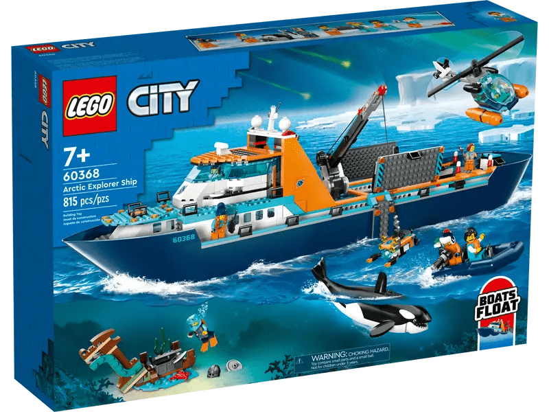 LEGO® City Sarkkutató hajó (60368)