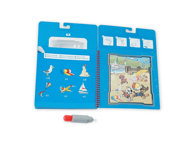 Kreatív játék rajzolás vízzel: Mancs őrjárat - Chase