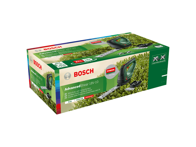 Bosch 0600857001 akkus bokorvágó és fűnyíróolló készlet