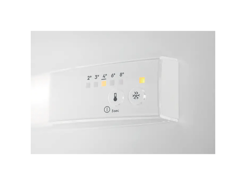 Electrolux LND5FE18S Beépíthető alulfagyasztós kombinált hűtőszekrény