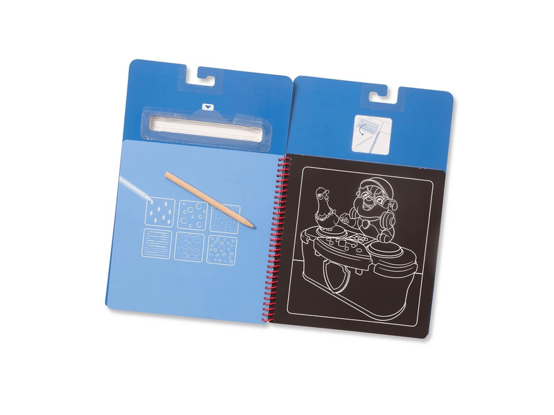 Melissa & Doug kreatív játék, képkarc, mancs őrjárat - Chase