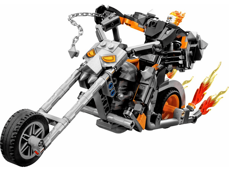 LEGO® Super Heroes Szellemlovas robot és motor (76245)