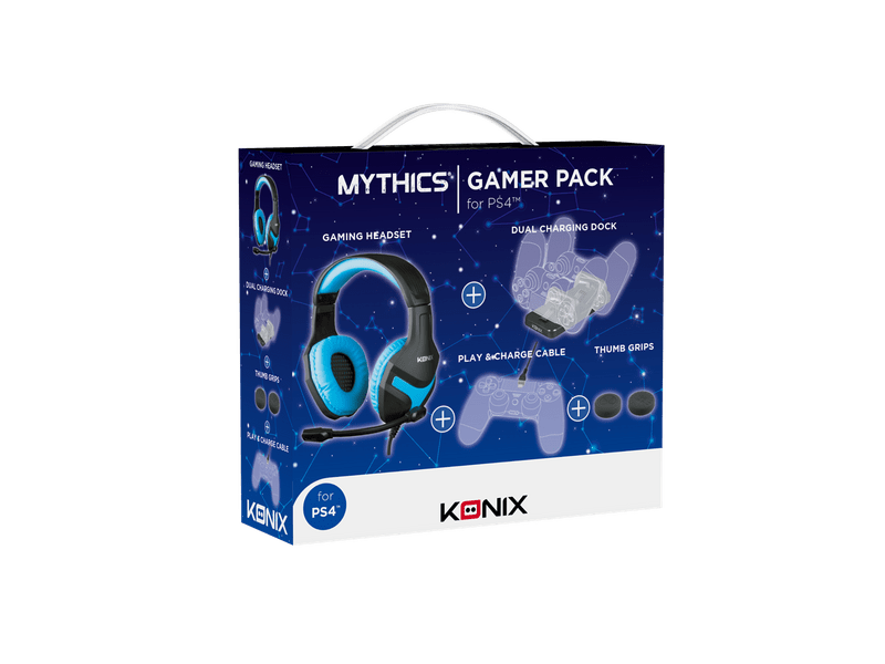 Konix - MYTHICS PS4 Gamer csomag (GPK-P4)