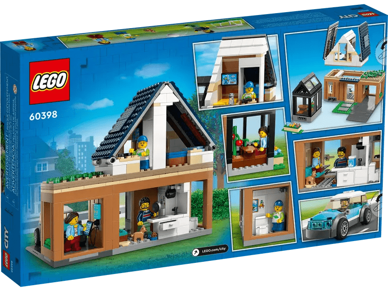 LEGO® City Családi ház és elektromos autó (60398)