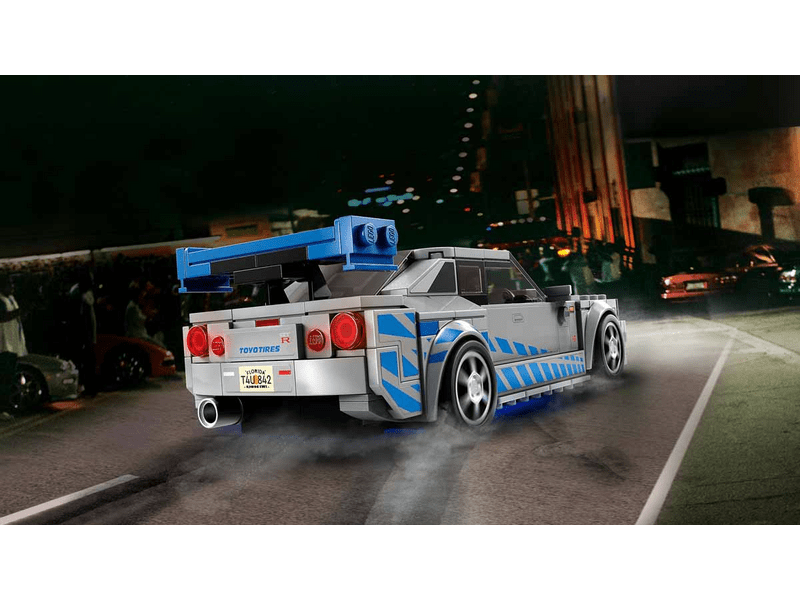 LEGO® Speed Champions 2 Fast 2 Furious Nissan Skyline GT-R (R34) (76917)