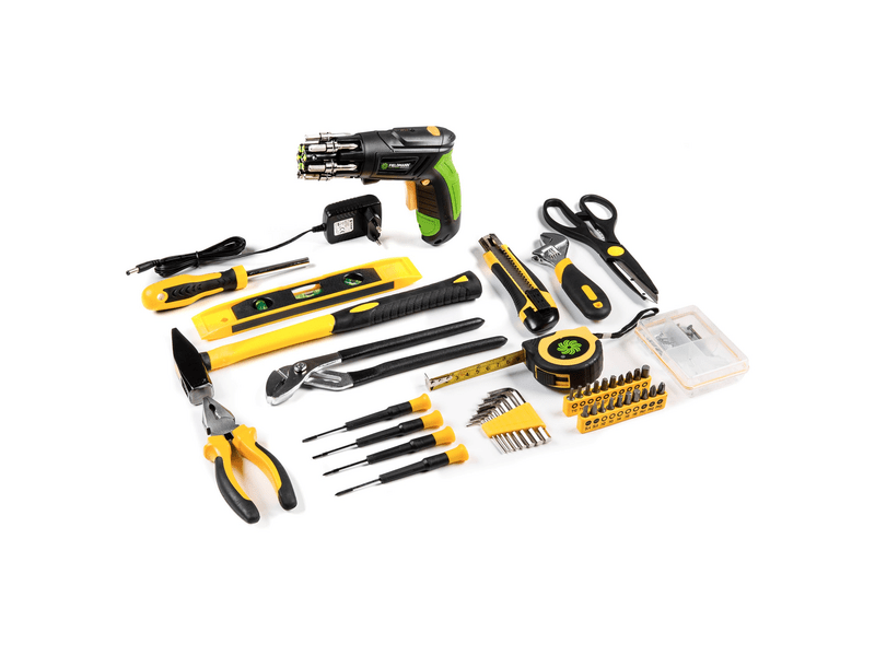 Fieldmann FDG 5018-108AR + FDS 10102-A Szerszámkészlet