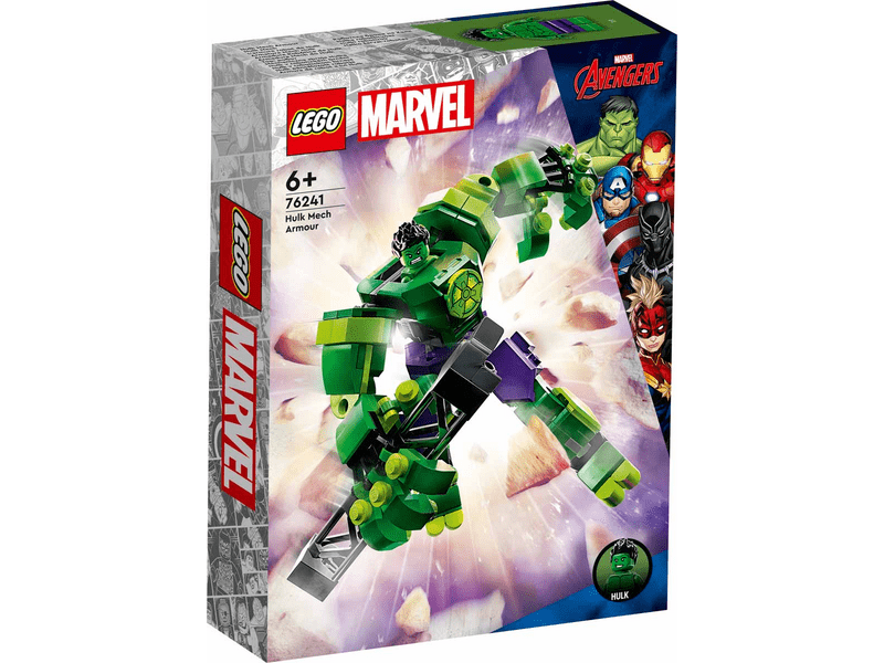 LEGO® Super Heroes Hulk páncélozott robotja (76241)