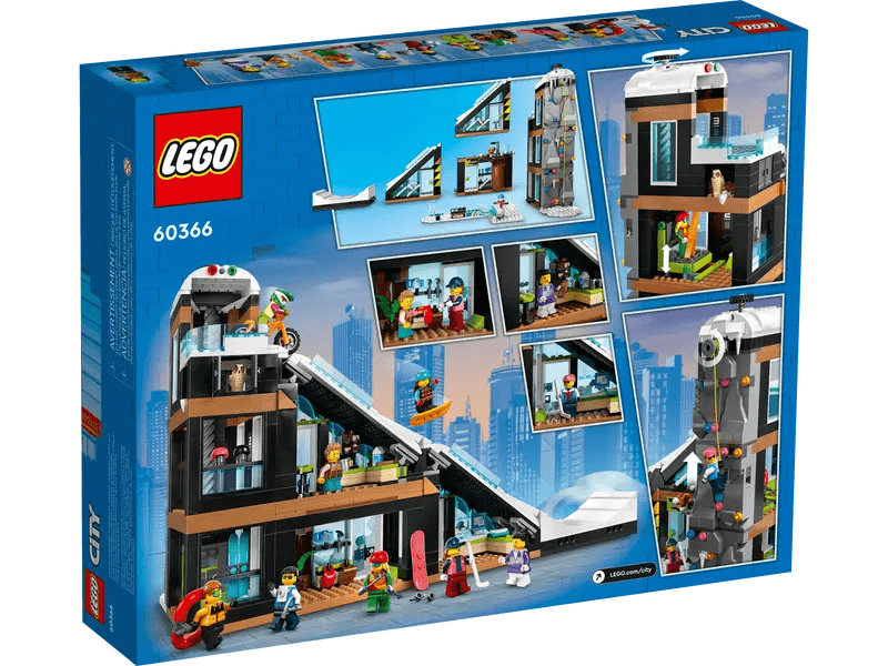 LEGO® City Sí- és hegymászó központ (60366)