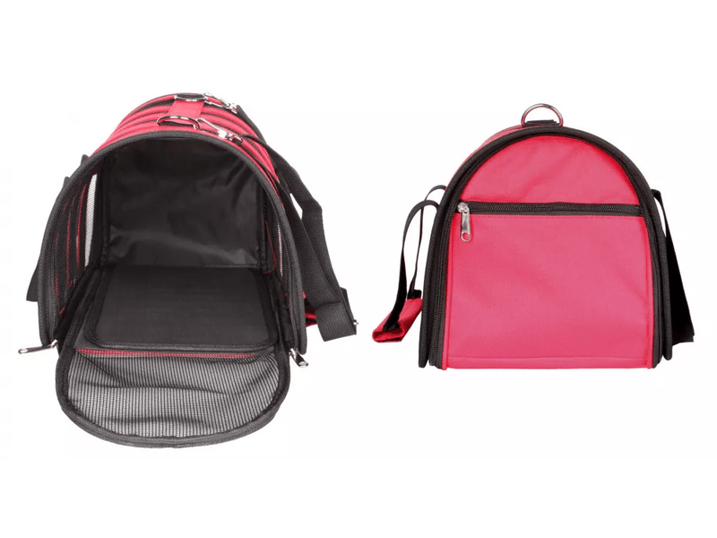 Messenger 48 piros kutyahordozó táska, 46x30x27 cm