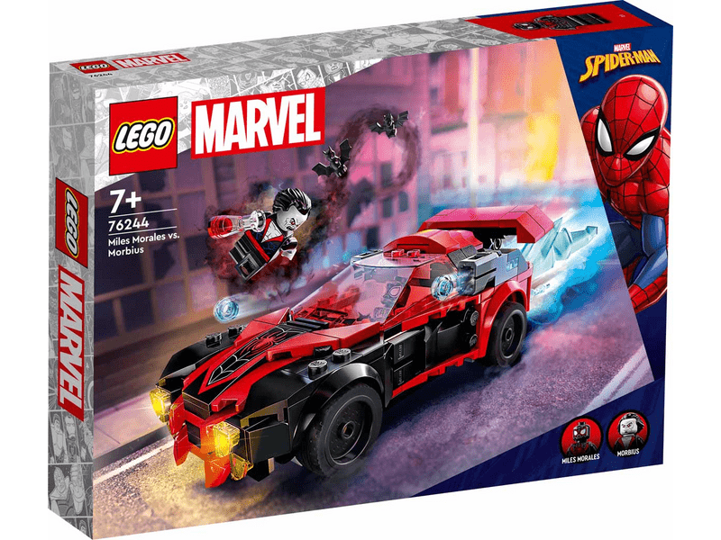 LEGO® Super Heroes Miles Morales vs. Morbius (76244)