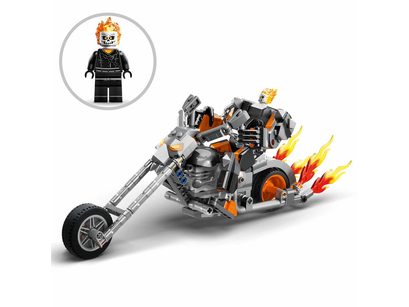 LEGO® Super Heroes Szellemlovas robot és motor (76245)