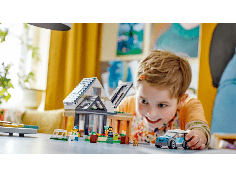 LEGO® City Családi ház és elektromos autó (60398)
