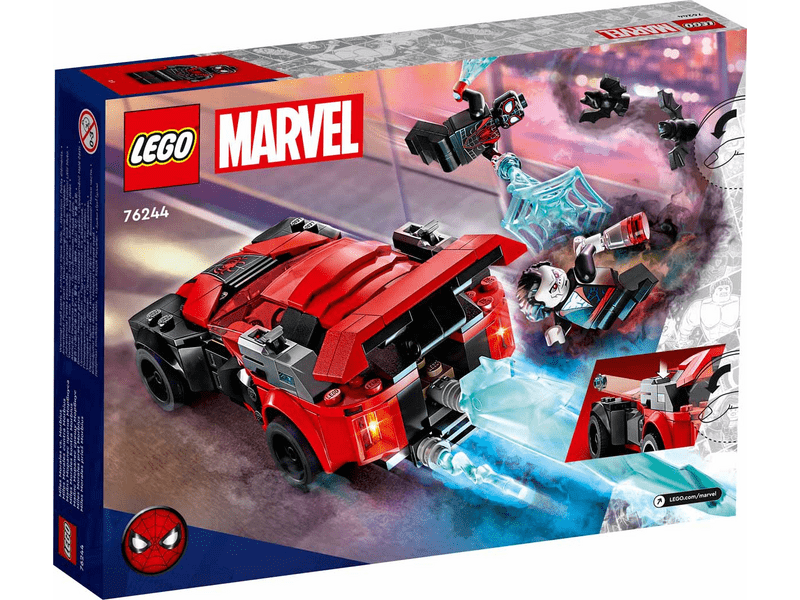 LEGO® Super Heroes Miles Morales vs. Morbius (76244)