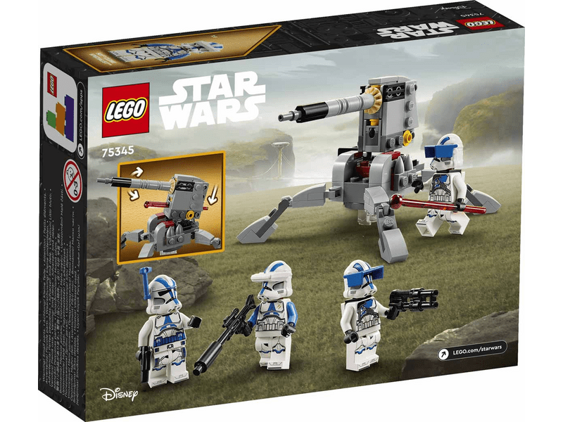 LEGO Star Wars™ 501st Clone Trooper™ Borbeni paket (75345)