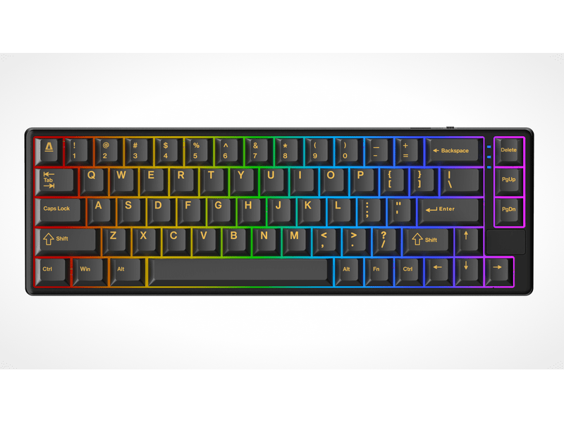 Avax GM01R Pro 65% Gasket RGB tri-mode Mechanikus billentyűzet