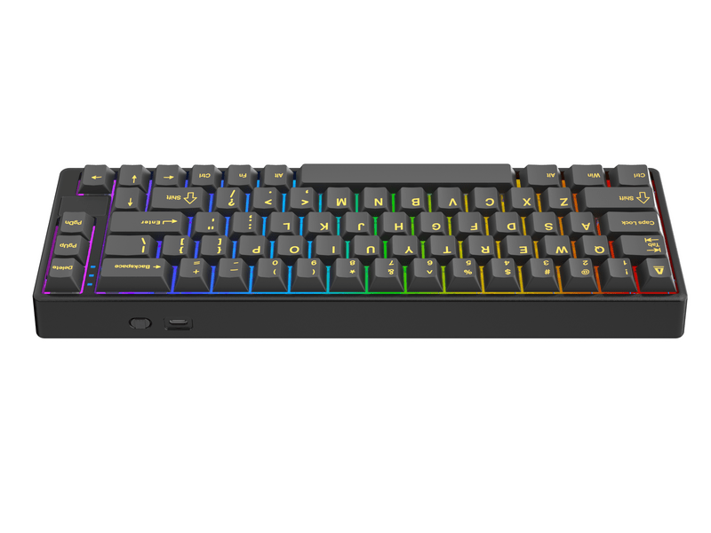 Avax GM01R Pro 65% Gasket RGB tri-mode Mechanikus billentyűzet