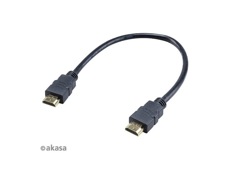 KAB Akasa HDMI 4K kábel - AK-CBHD25-30BK - 30 cm