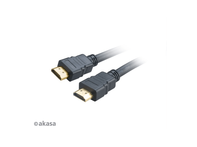 KAB Akasa High Speed HDMI kábel Ethernettel - 2m - AK-CBHD17-20BK