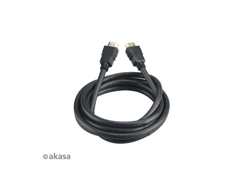 KAB Akasa High Speed HDMI kábel Ethernettel - 2m - AK-CBHD17-20BK