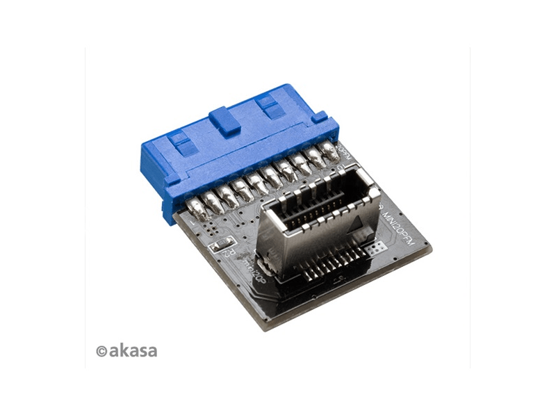 KAB Akasa - USB3.1 - 19-pin motherboard header - AK-CBUB51-BK