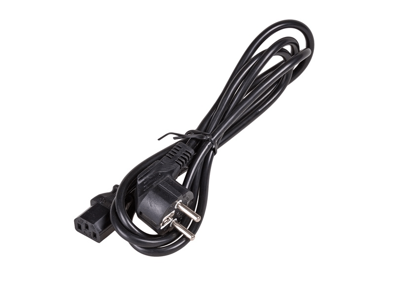 KAB Akyga AK-PC-06C PC Power Cable tápkábel, 3 m, fekete