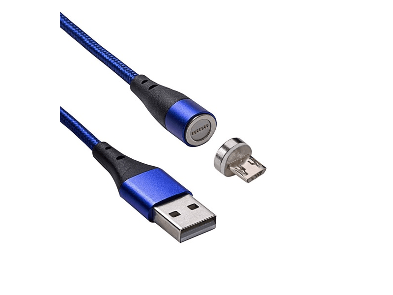 Akyga AK-USB-47 USB A / USB micro B mágneses kábel, 1m