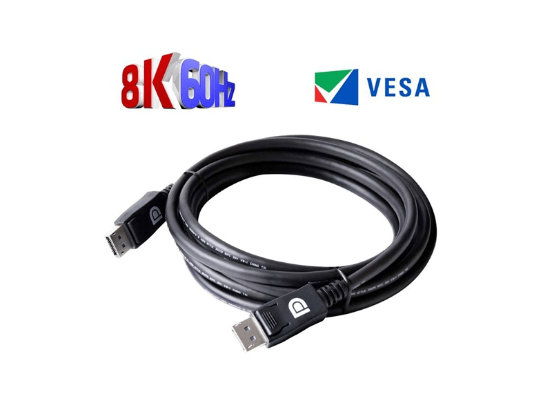 KAB Club3D DisplayPort 1.4 HBR3 8K60Hz 28AWG kábel M/M - 3m