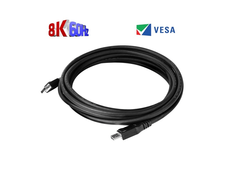 KAB Club3D DisplayPort 1.4 HBR3 8K60Hz kábel M/M - 5m