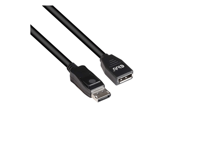 KAB Club3D DisplayPort 1.4 HBR3 Extension kábel 8K60Hz M/F 2m /6.56ft