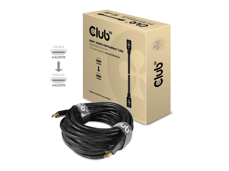 Club 3D CAC-2313 HDMI 2.0 4K60Hz RedMere kábel, 10m