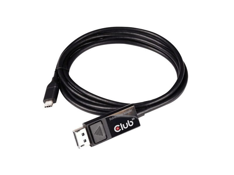 Club 3D CAC-1557 USB-C - Displayport 1.4 Kábel, 1,8 m
