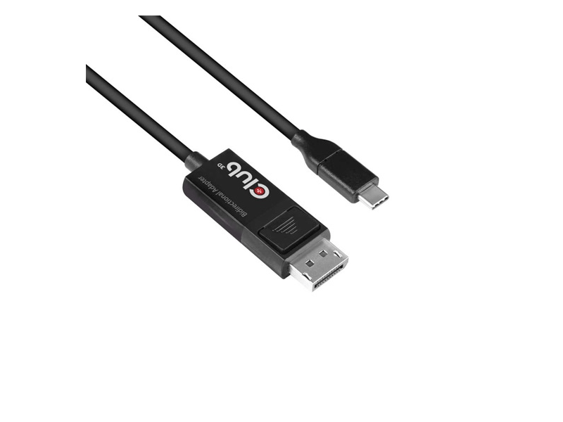 Club 3D CAC-1557 USB-C - Displayport 1.4 Kábel, 1,8 m