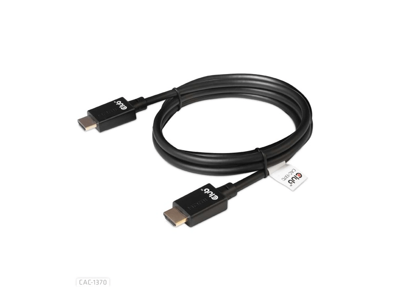 KAB Club3D HDMI 2.1 MALE TO HDMI 2.1 MALE ULTRA HIGH SPEED 4K 120Hz  1,5m/ 4,928ft