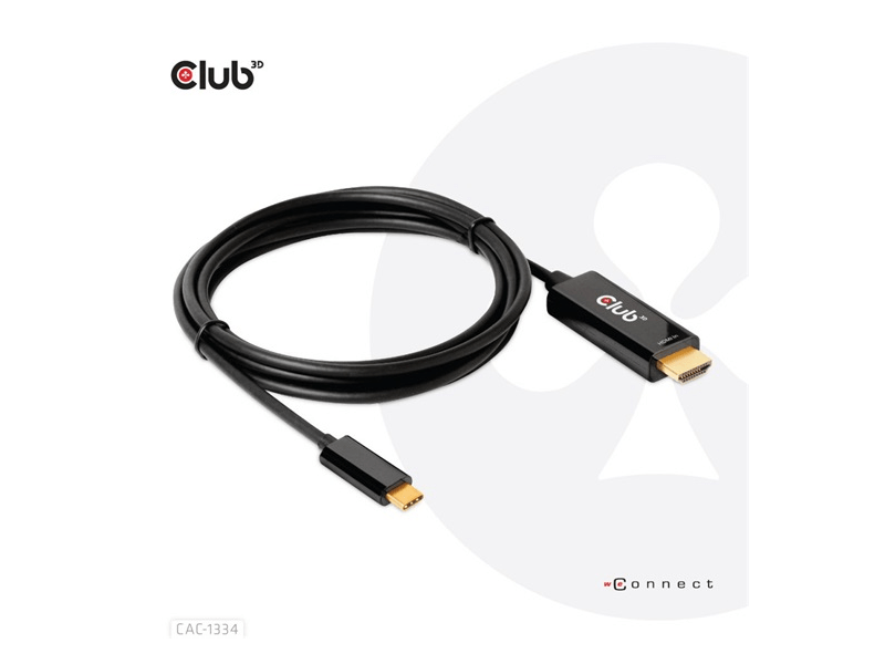 Club 3D  CAC1334 HDMI - USB Type-C Kábel, 1.8m