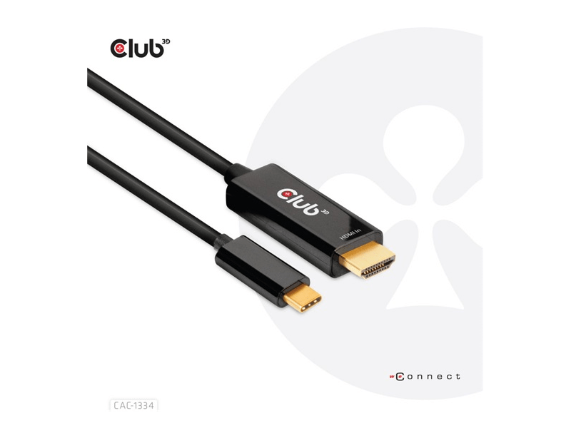 Club 3D  CAC1334 HDMI - USB Type-C Kábel, 1.8m
