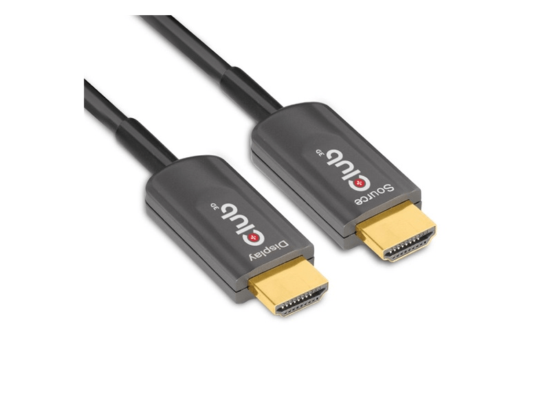 KAB Club3D Ultra High Speed HDMI™ Certified AOC Cable 4K120Hz/8K60Hz Unidirectional M/M 15m/49.21ft