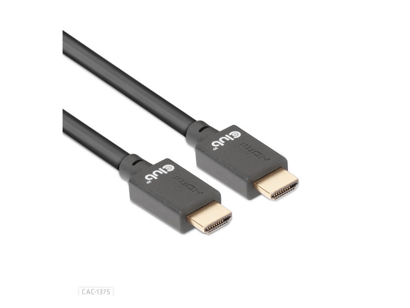 KAB Club3D Ultra High Speed HDMI Certified Cable 4K120Hz 8K60Hz 48Gbps M/M 5m/16.4ft