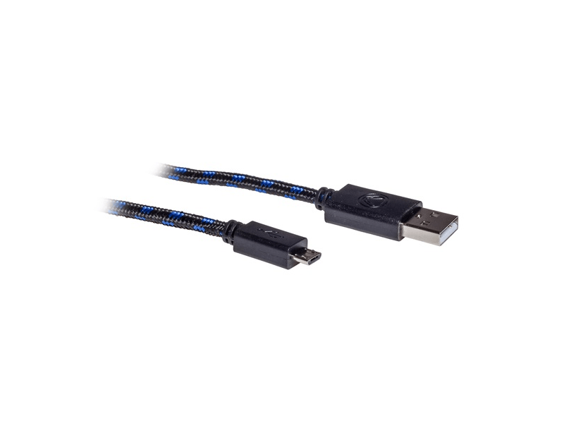 KAB Snakebyte PS4 USB Charge Cable - 3m Meshcable