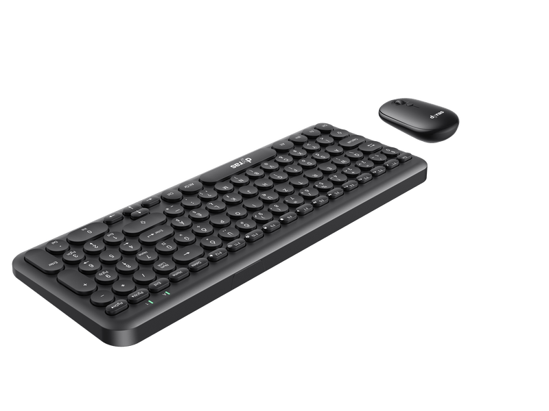 Dyras OF-COMBO254BK Irodai egér és billentyűzet szett