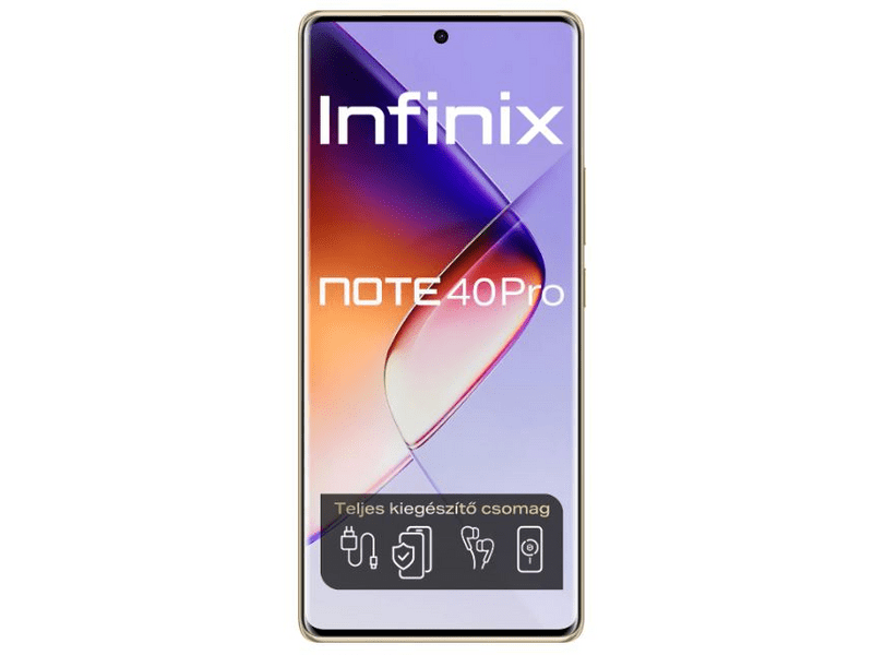 Infinix Note 40 Pro 12/256GB Okostelefon, zöld