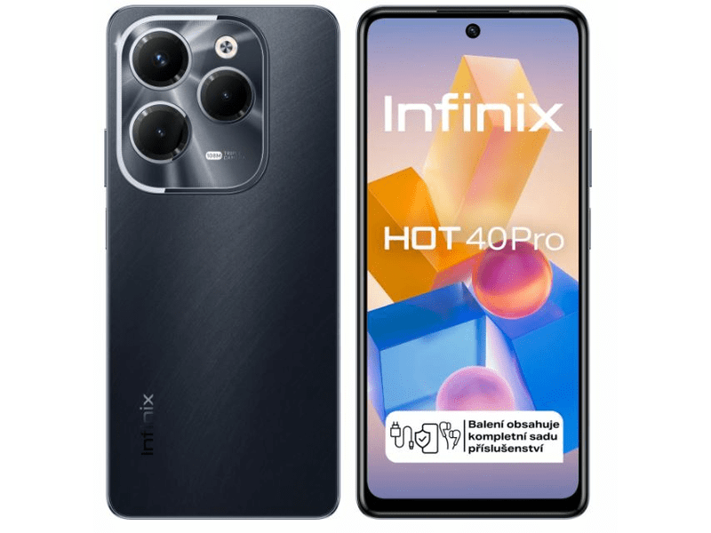 Infinix Hot 40 Pro DS 8/256GB, Fekete