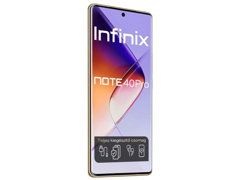 Infinix Note 40 Pro 12/256GB Okostelefon, zöld