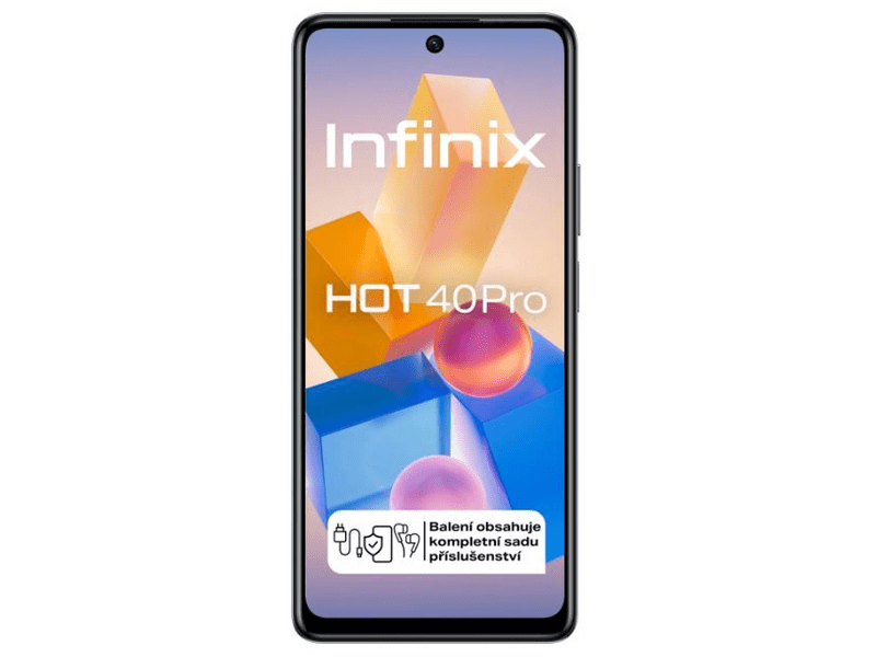 Infinix Hot 40 Pro 8/256GB Okostelefon, fekete