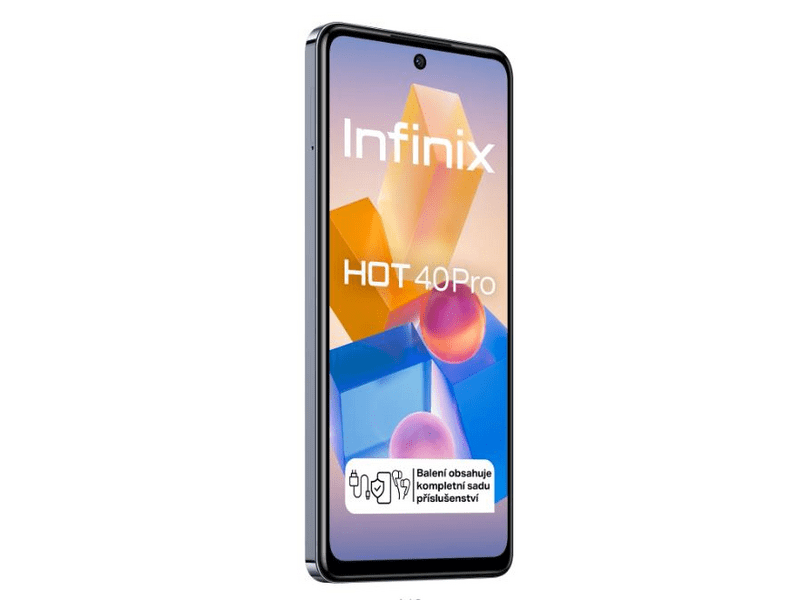 Infinix Hot 40 Pro 8/256GB Okostelefon, fekete